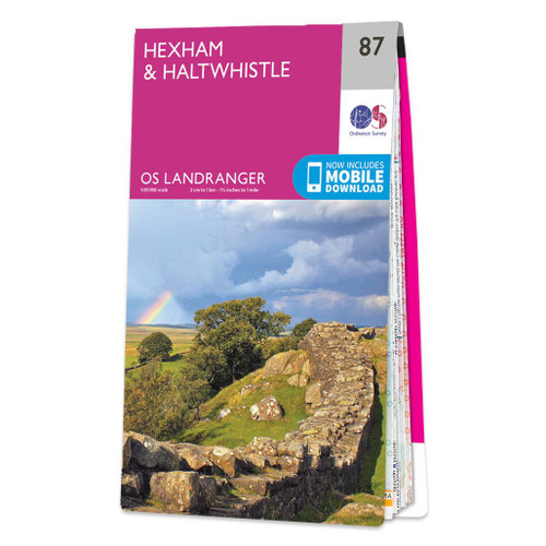 Online bestellen: Wandelkaart - Topografische kaart 087 Landranger Hexham & Haltwhistle | Ordnance Survey