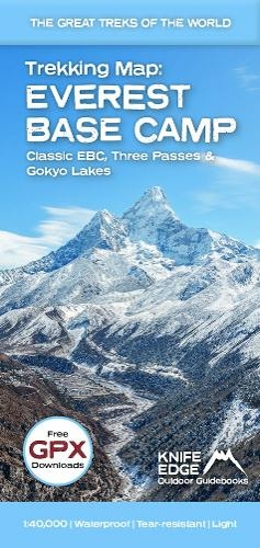 Wandelkaart Everest Base Camp…