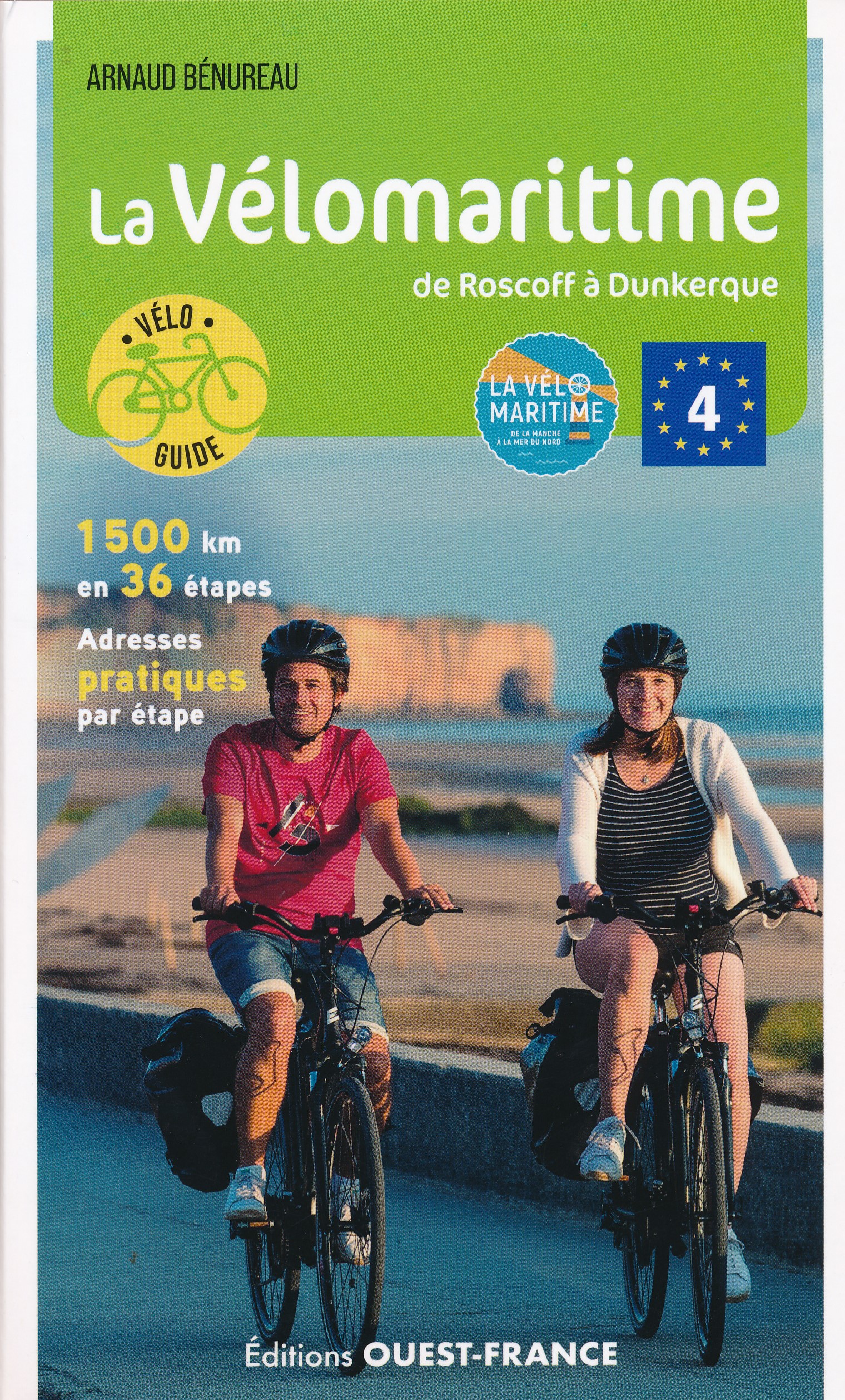 Online bestellen: Fietsgids La Vélomaritime de Roscoff à Dunkerque | Editions Ouest-France