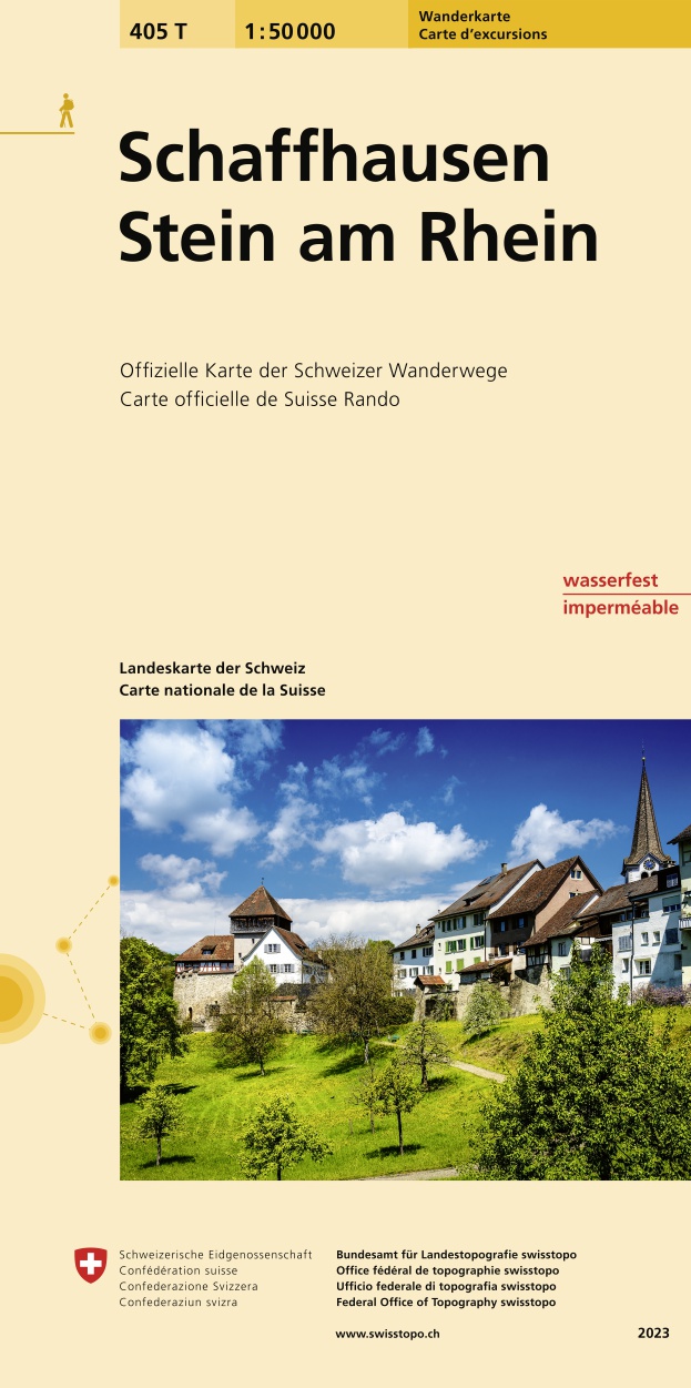 Wandelkaart 405T Schaffhausen…