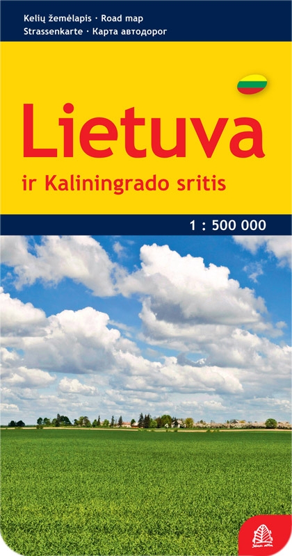 Wegenkaart - landkaart Lituva…