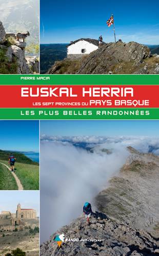 Online bestellen: Wandelgids Euskal Herria, les 7 provinces du Pays Basque | Rando Editions