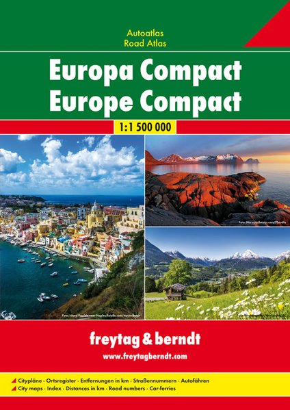 Wegenatlas Europa compact atla…