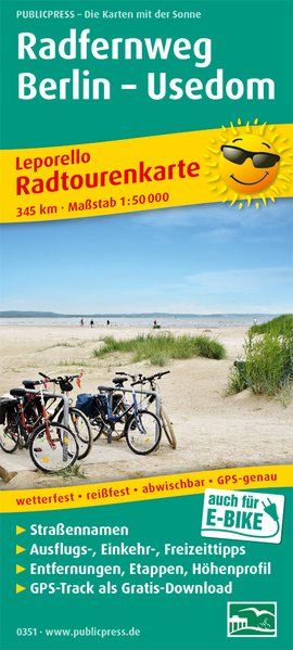 Fietskaart 351 Berlin Usedom |…