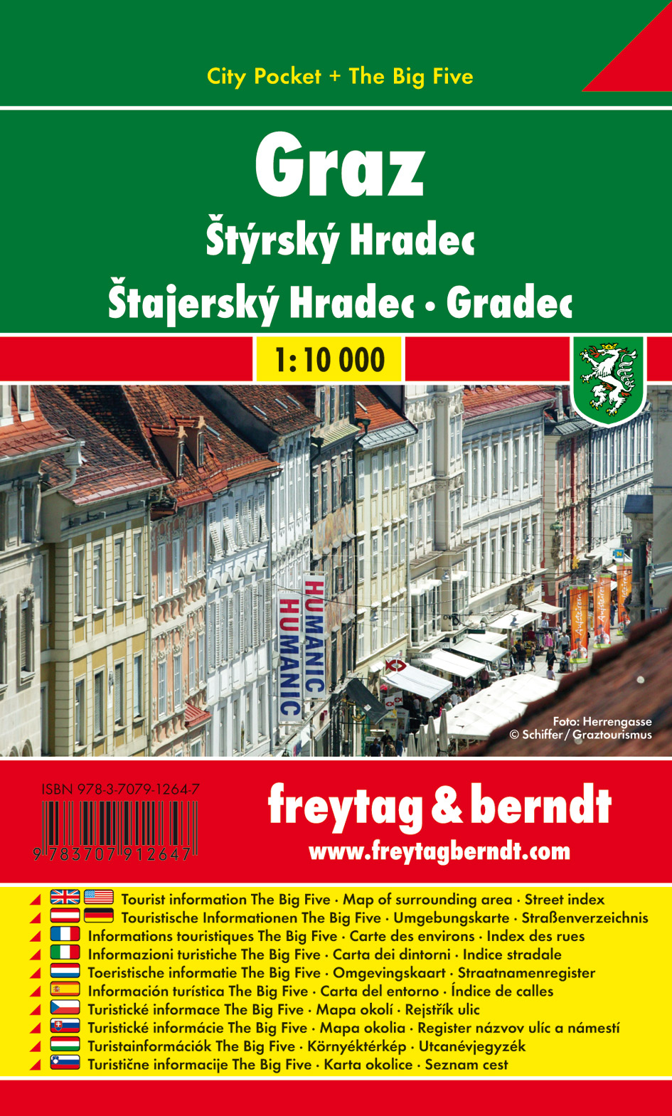 Online bestellen: Stadsplattegrond City Pocket Graz CP | Freytag & Berndt