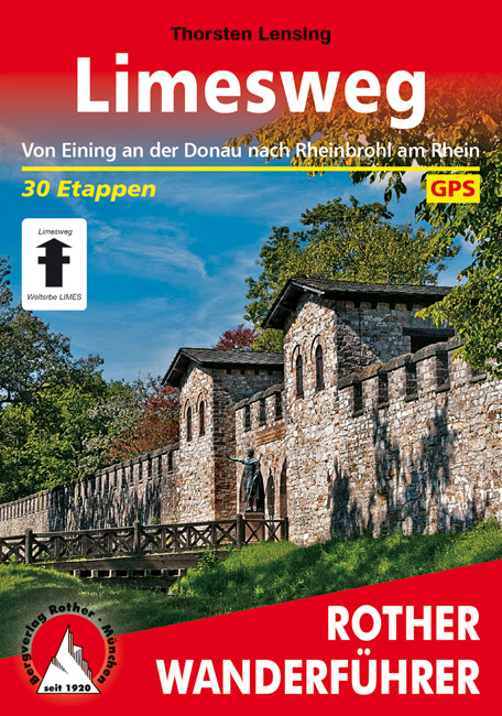 Online bestellen: Wandelgids Limesweg | Rother Bergverlag