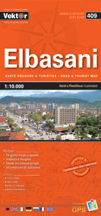 Stadsplattegrond 409 Elbasani…