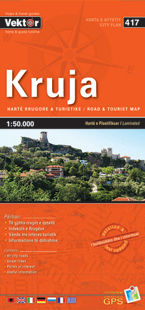 Stadsplattegrond 417 Kruja | V…