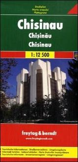 Stadsplattegrond - landkaart Chisinau | Freytag &amp; Berndt | 