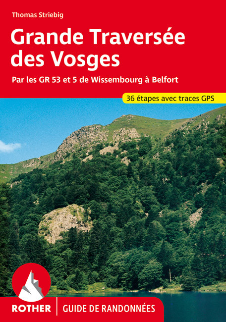 Online bestellen: Wandelgids Vosges - Grande Traversée (Franstalig) | Rother Bergverlag