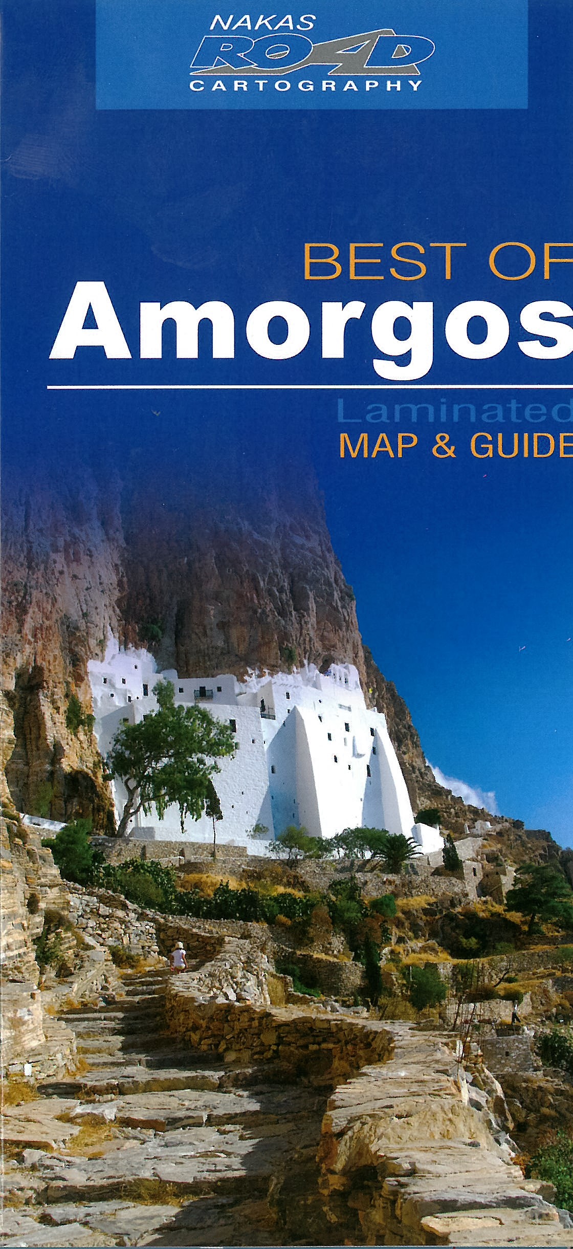 Online bestellen: Wegenkaart - landkaart Best of Amorgos | Road Editions