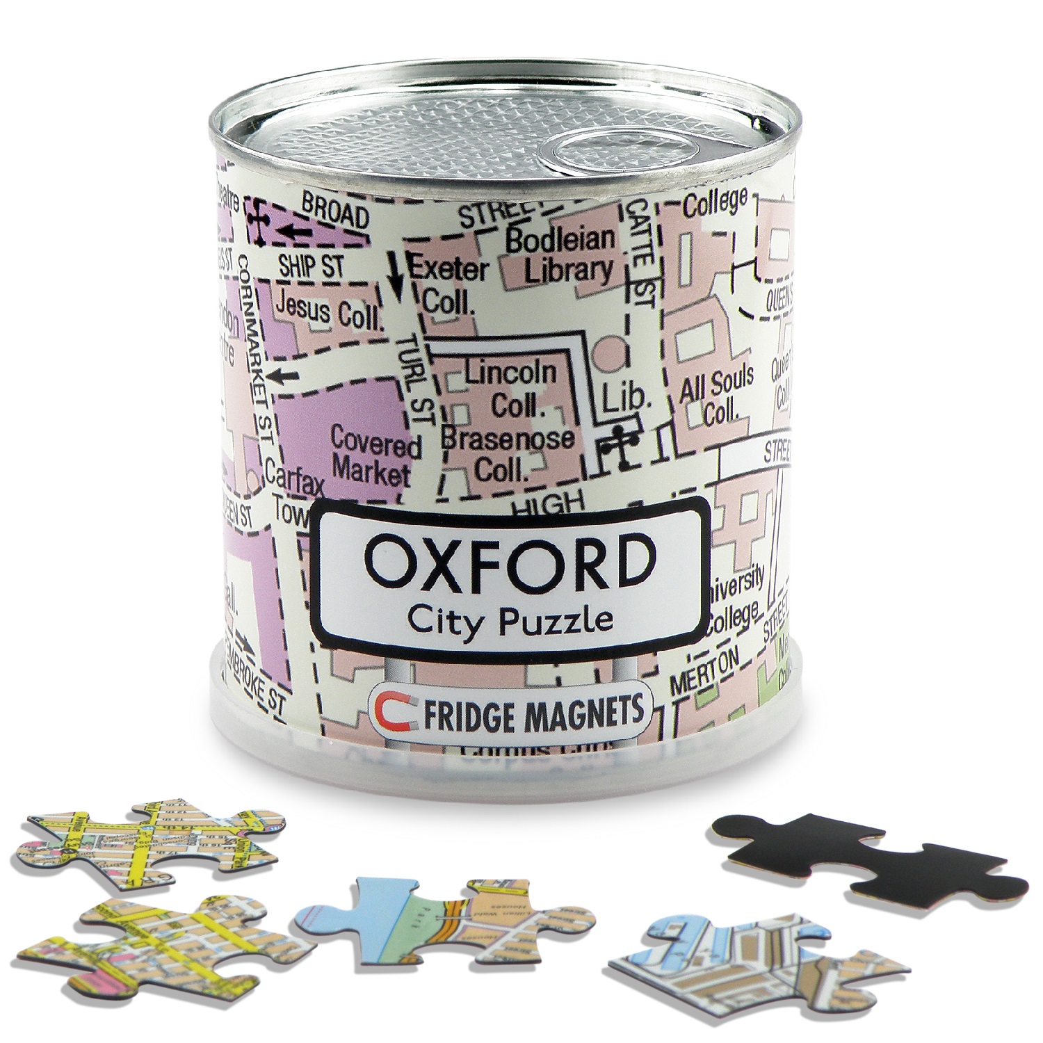 Online bestellen: Magnetische puzzel City Puzzle Magnets Oxford city | Extragoods