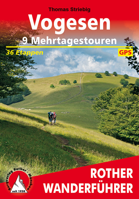 Online bestellen: Wandelgids Vogesen - 9 Mehrtagestouren | Rother Bergverlag