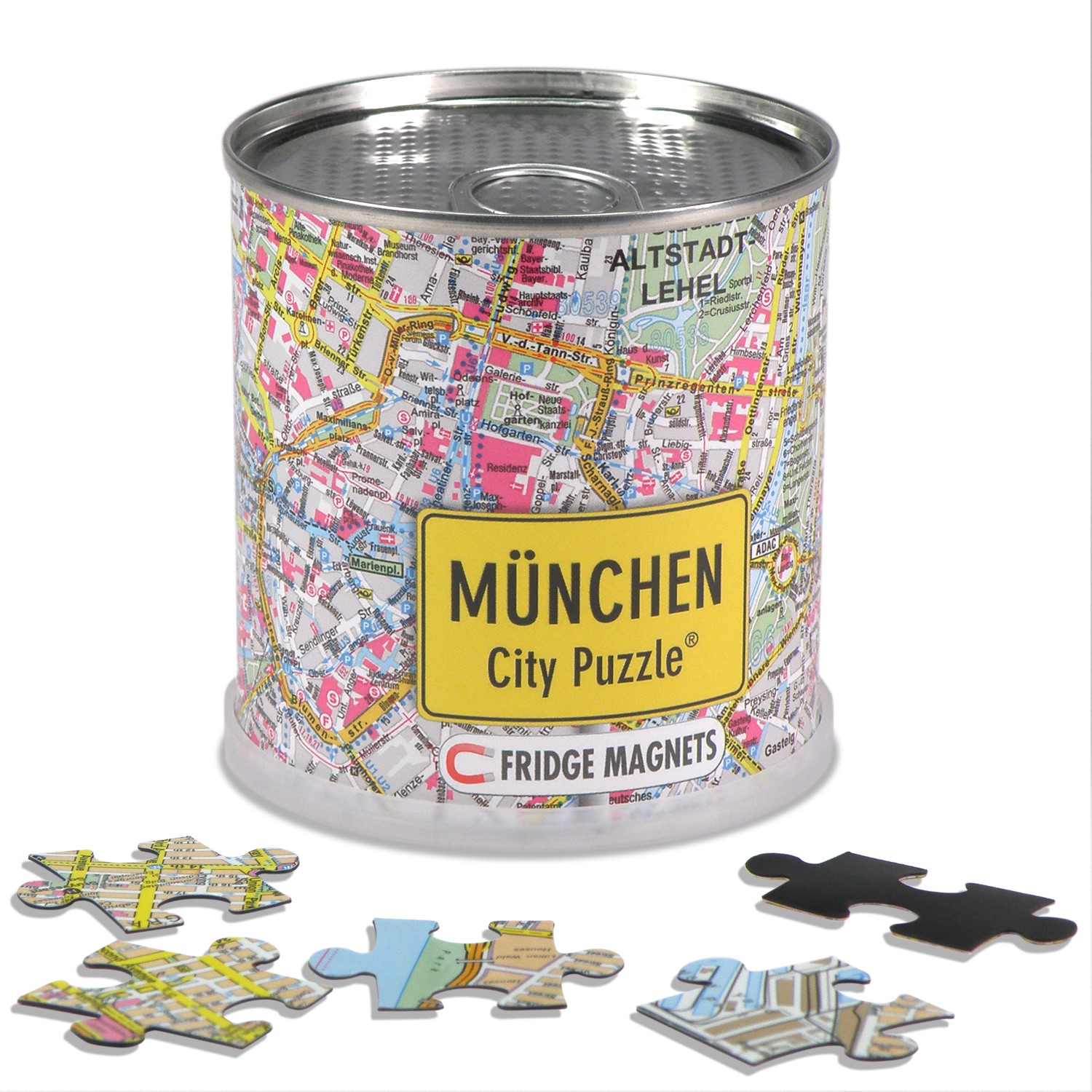 Online bestellen: Magnetische puzzel City Puzzle Magnets München | Extragoods