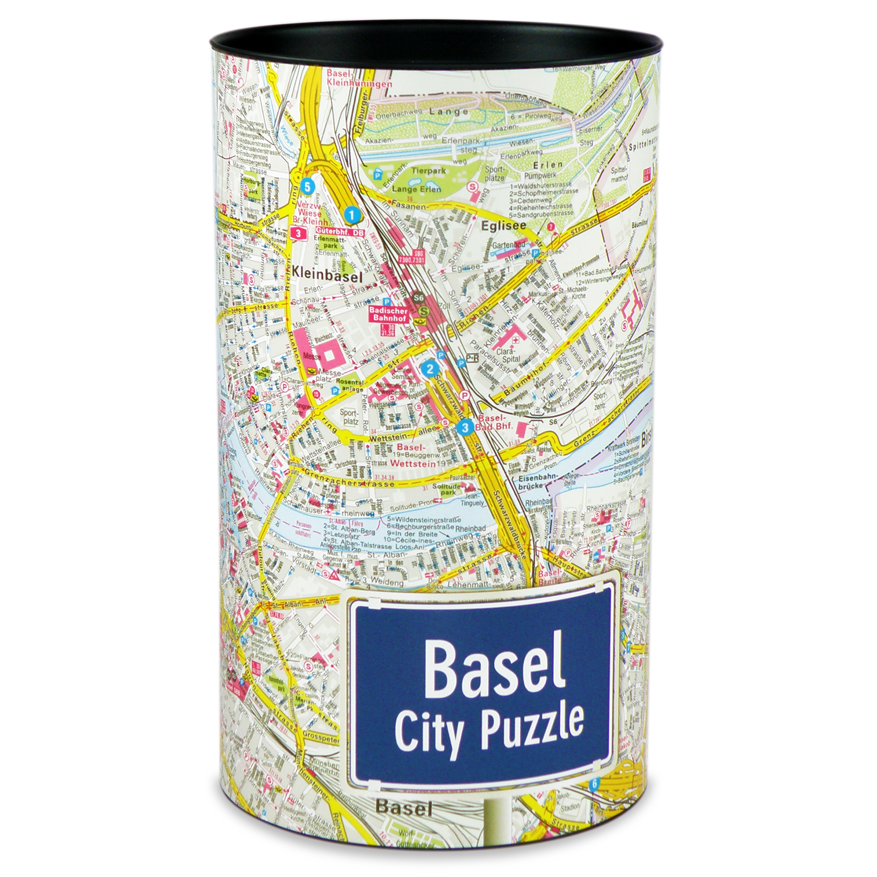 Online bestellen: Legpuzzel Basel city puzzle | Extragoods