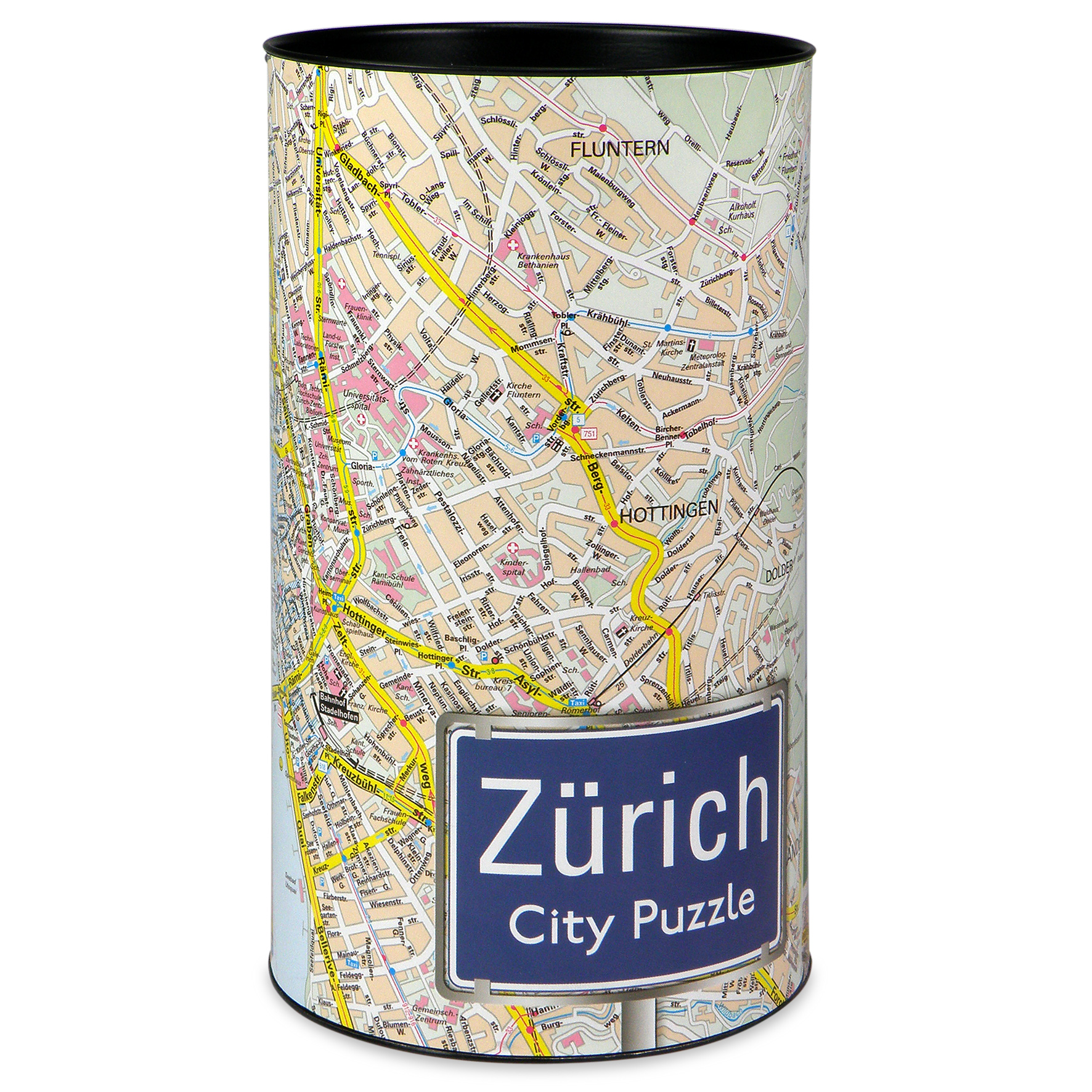 Online bestellen: Legpuzzel Zurich city puzzle | Extragoods