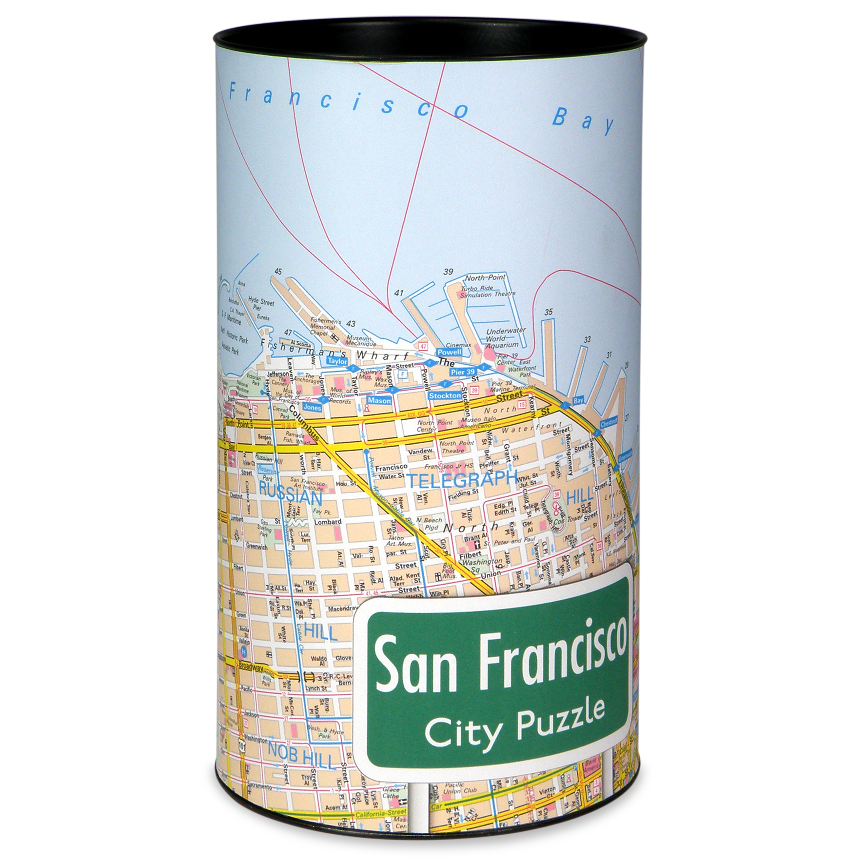 Online bestellen: Legpuzzel San Francisco city puzzle | Extragoods