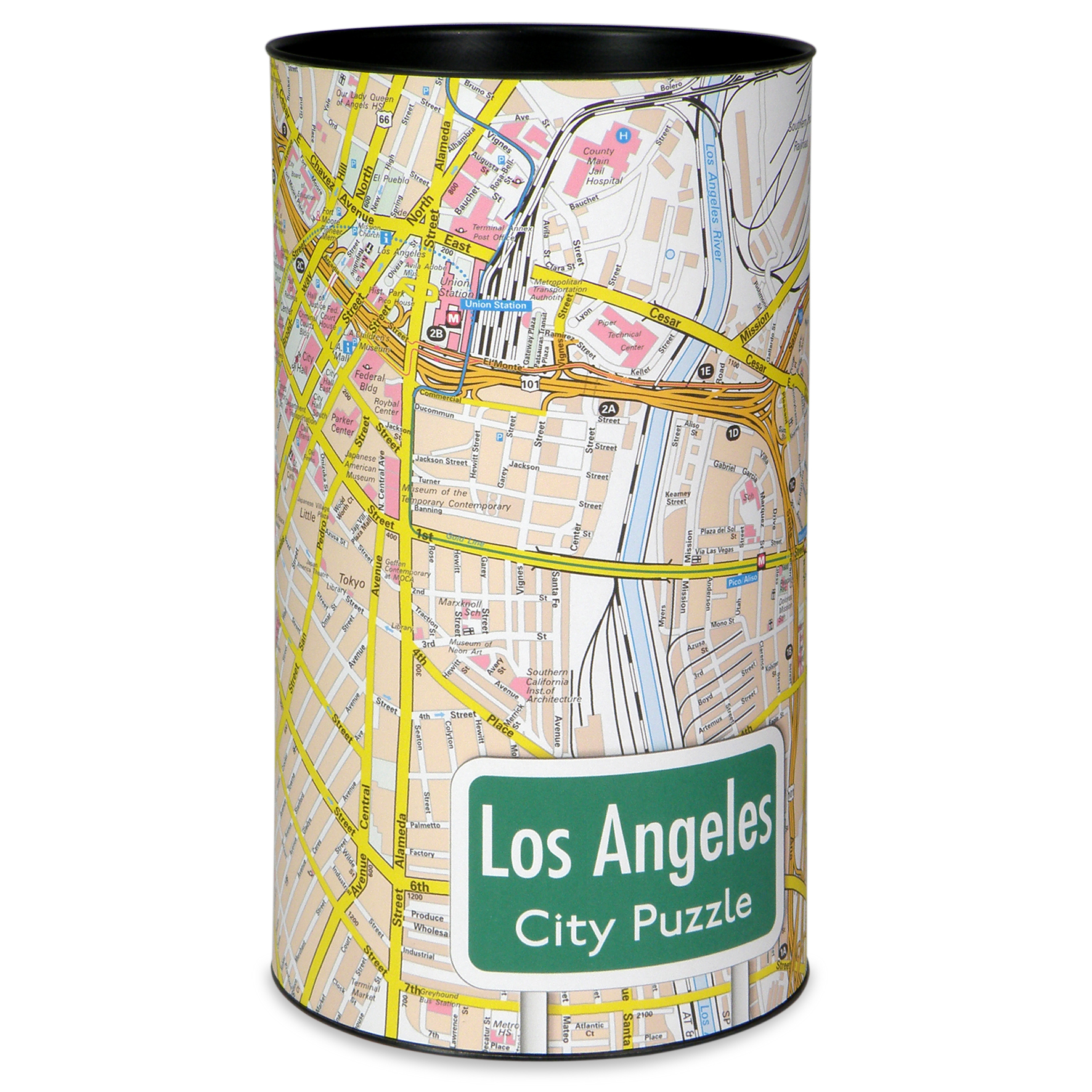 Online bestellen: Legpuzzel Los Angeles city puzzle | Extragoods