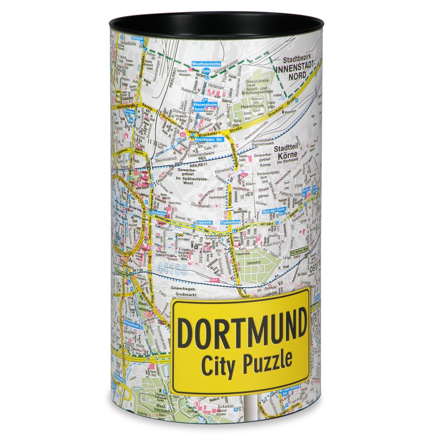 Online bestellen: Legpuzzel Dortmund city puzzle | Extragoods