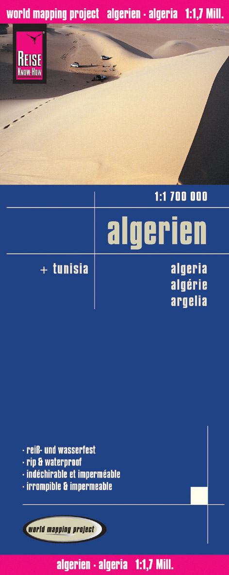 Online bestellen: Wegenkaart - landkaart Algerien - Algerije | Reise Know-How Verlag