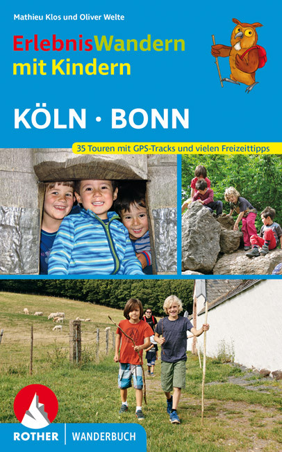 Online bestellen: Wandelgids Köln - Bonn, ErlebnisWandern mit Kindern | Rother Bergverlag