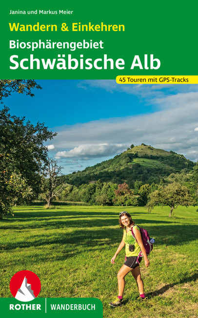 Online bestellen: Wandelgids Biosphärengebiet Schwäbische Alb | Rother Bergverlag