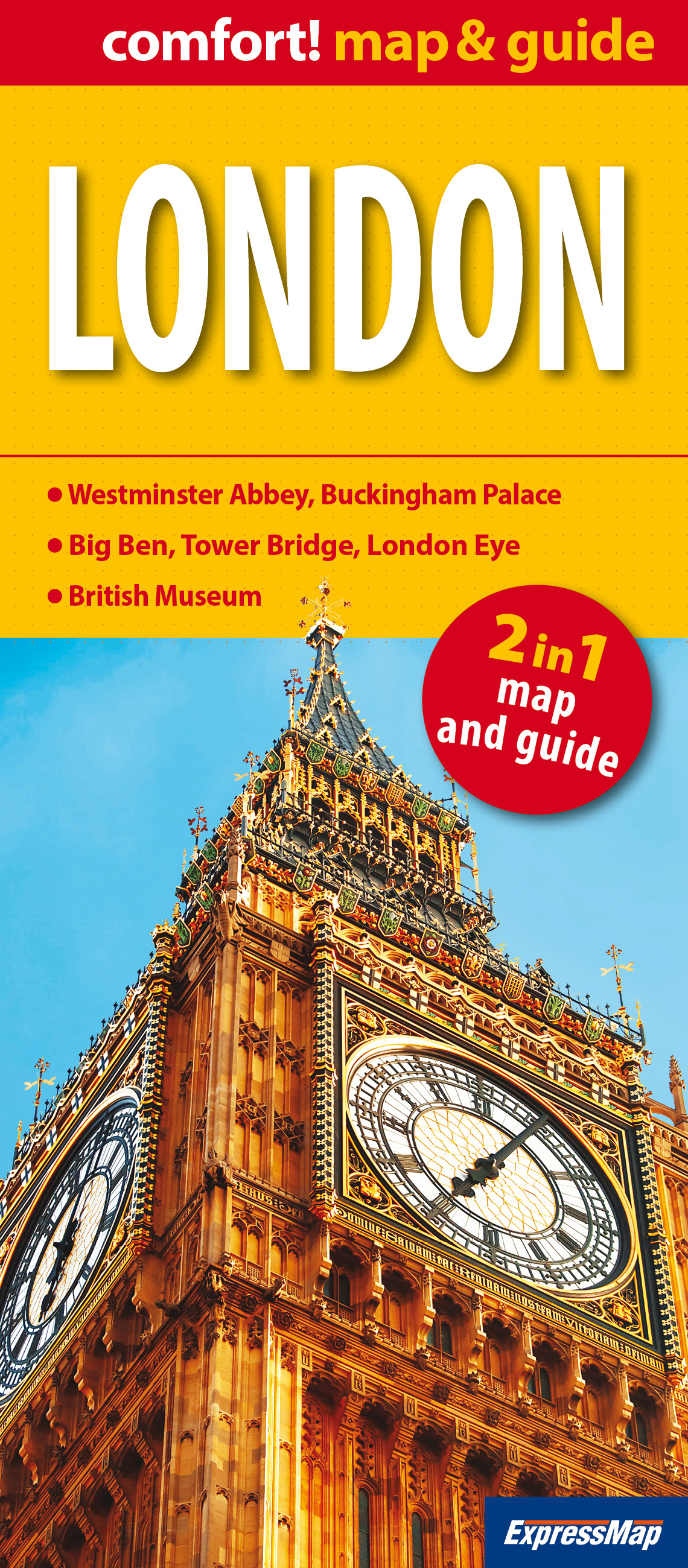 Online bestellen: Stadsplattegrond Londen miniguide | ExpressMap