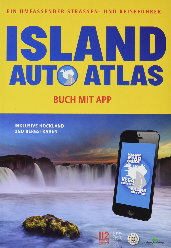 Online bestellen: Reisgids Island auto atlas & reisefuhrer | Vegahandbókin ehf