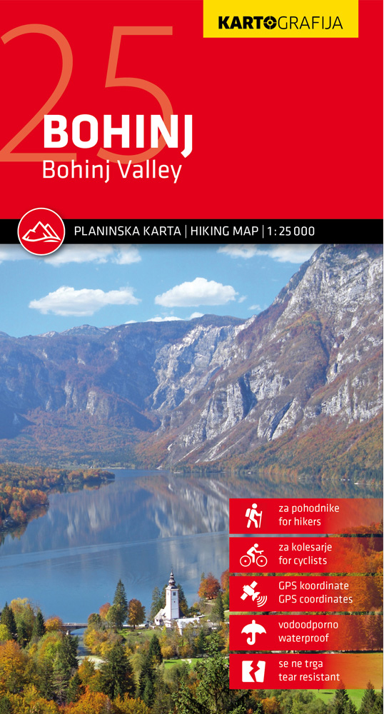 Wandelkaart Bohinj | Kartograf…