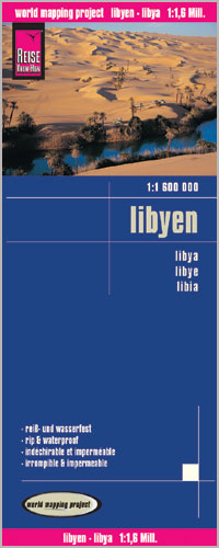 Landkaart - wegenkaart Libië - Libya - Libyen | Reise Know How | 