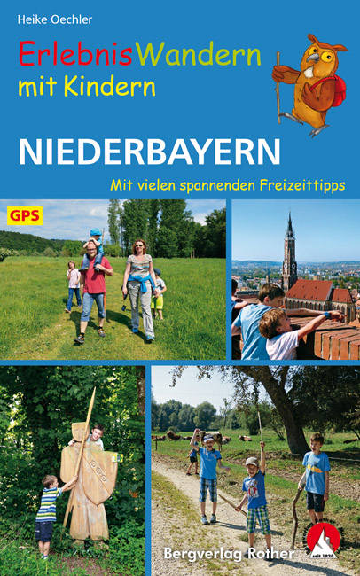 Online bestellen: Wandelgids Niederbayern Erlebniswandern mit Kindern | Rother Bergverlag