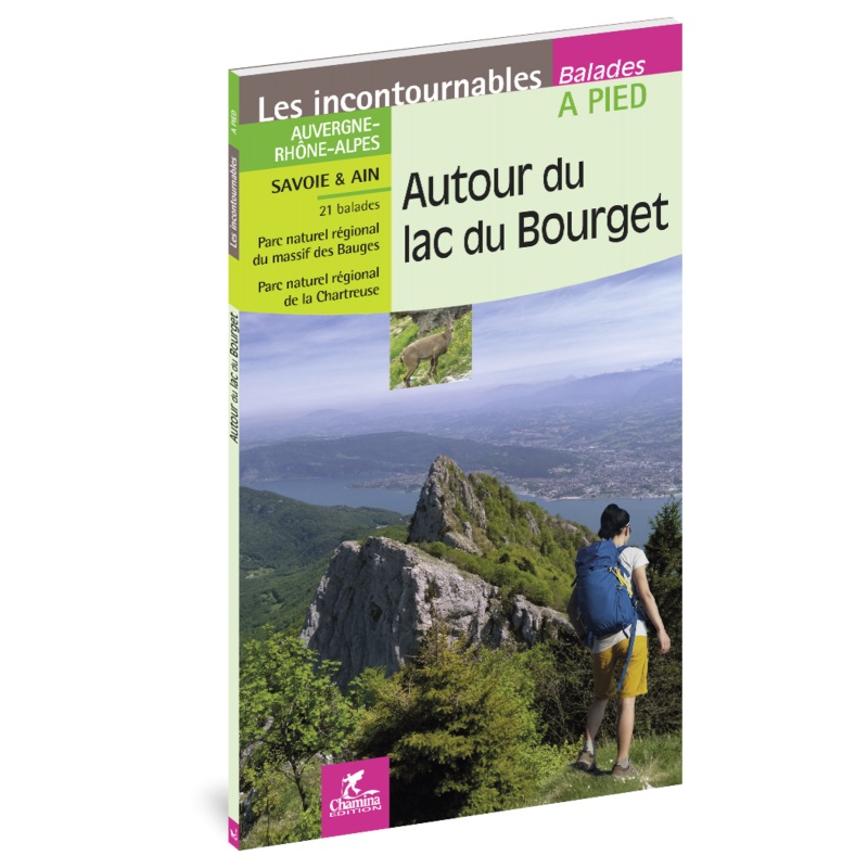 Online bestellen: Wandelgids Bourget autour du lac du à pied | Chamina