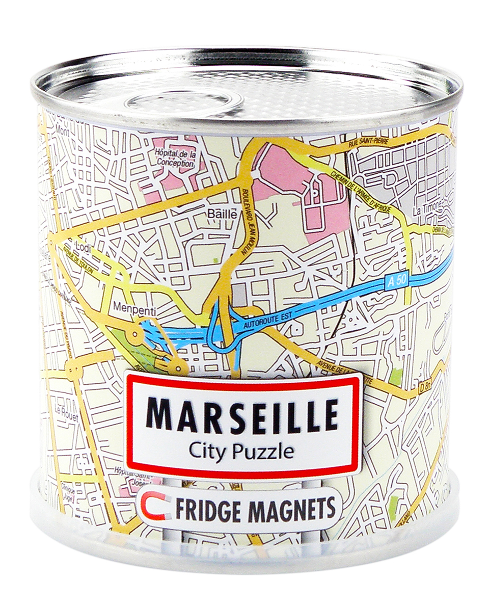 Online bestellen: Magnetische puzzel Marseille | Extragoods