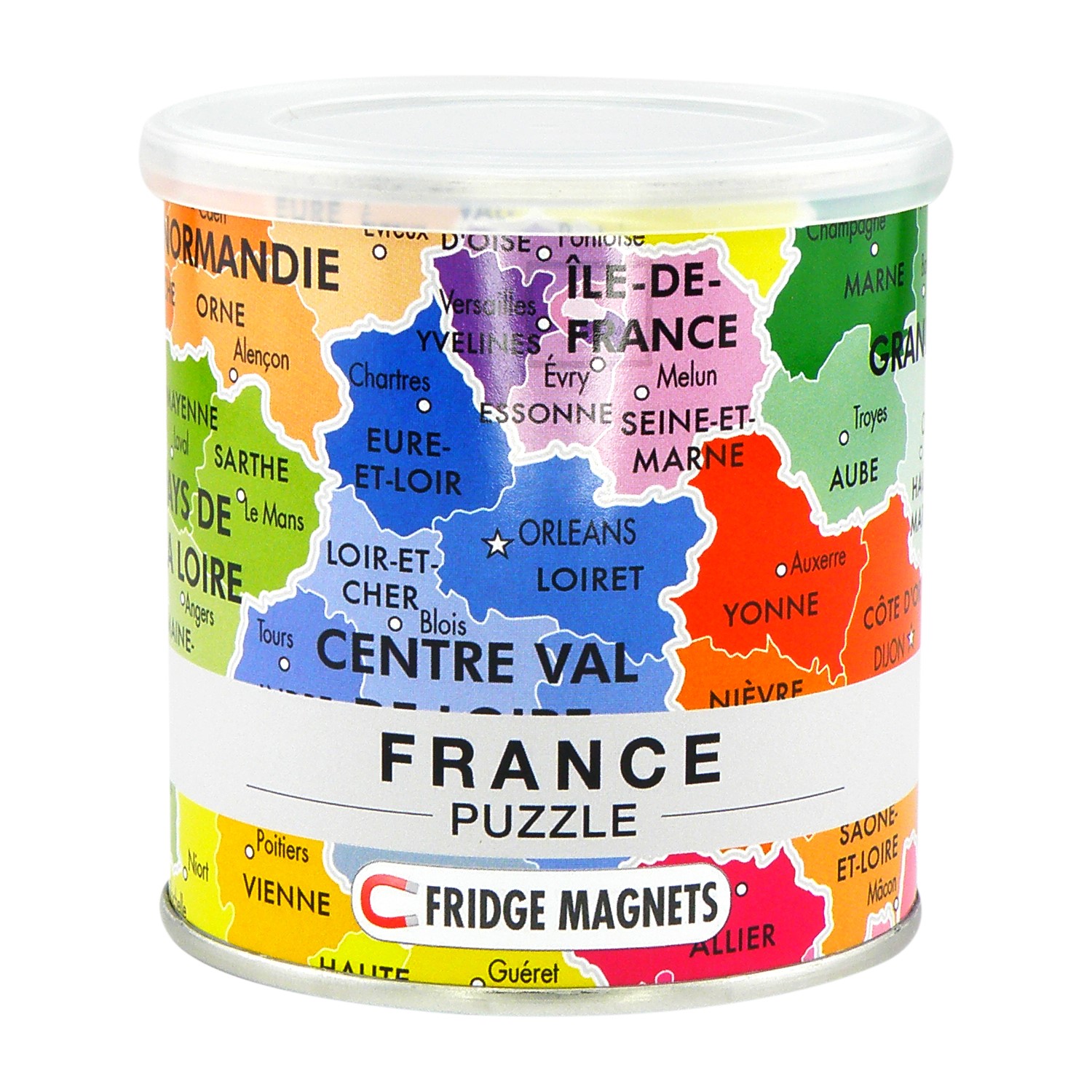 Online bestellen: Magnetische puzzel Frankrijk departementen puzzle magnets | Extragoods