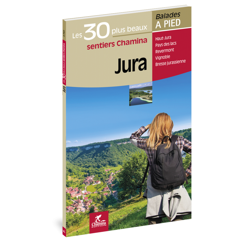 Online bestellen: Wandelgids Jura - 30 plus beaux sent. à pied | Chamina