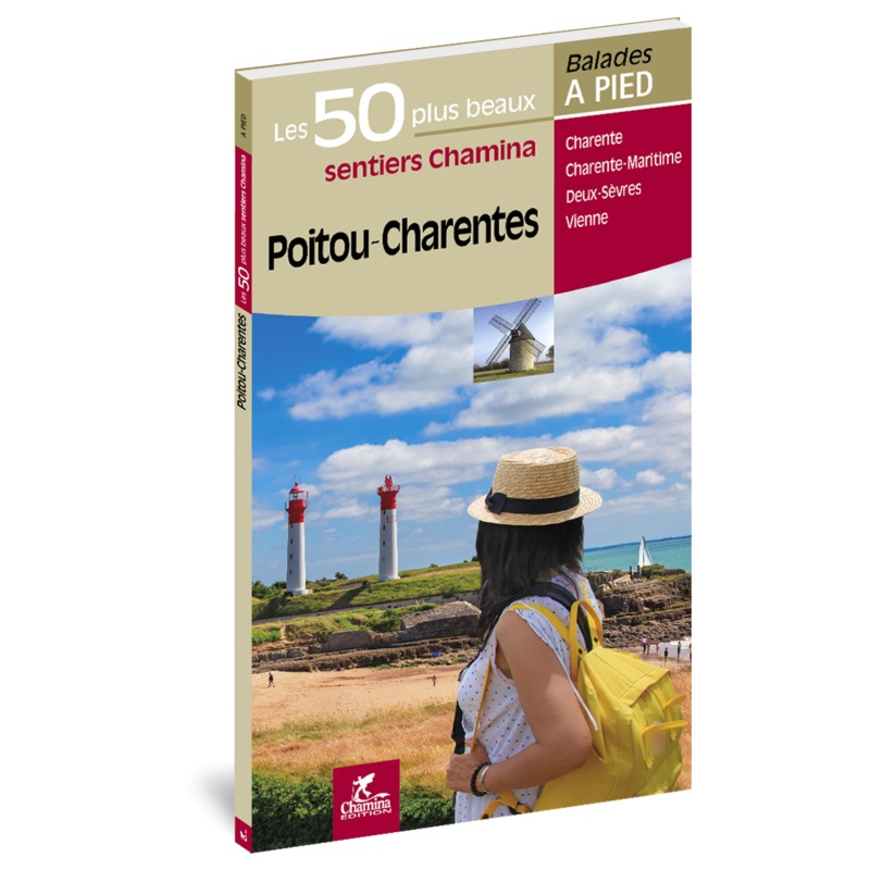 Online bestellen: Wandelgids Poitou-Charentes - 50 bal. à pied | Chamina