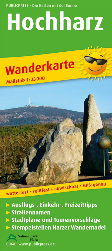 Wandelkaart 068 Hochharz | Pub…