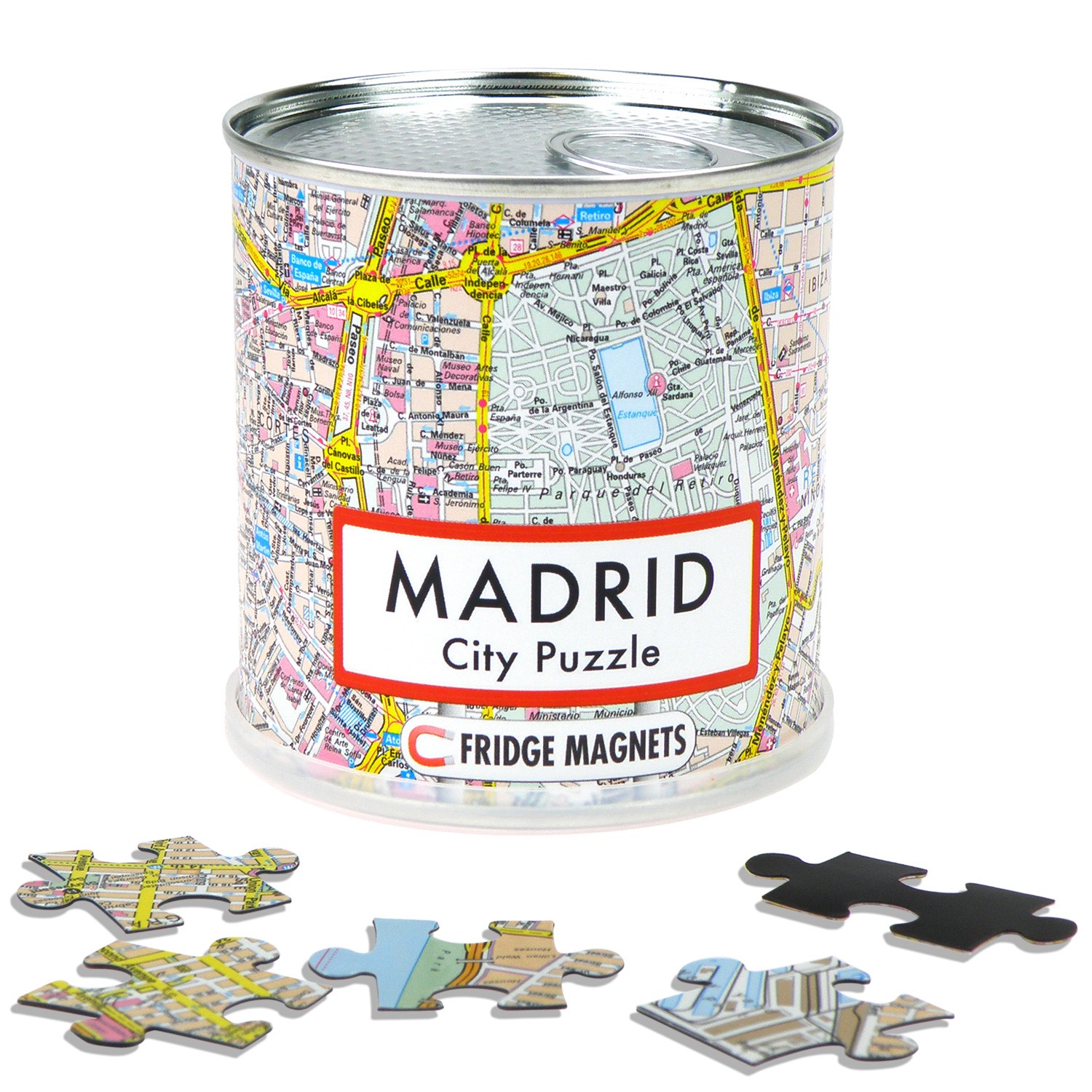 Online bestellen: Magnetische puzzel City Puzzle Magnets Madrid | Extragoods