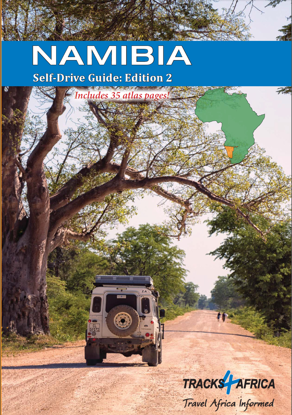 Online bestellen: Opruiming - Campergids - Campinggids - Reisgids Namibia Self-Drive Guide - Namibie | Tracks4Africa