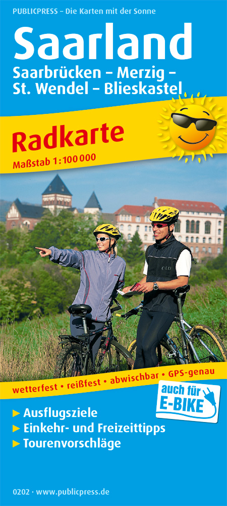 Fietskaart 202 Saarland | Publ…