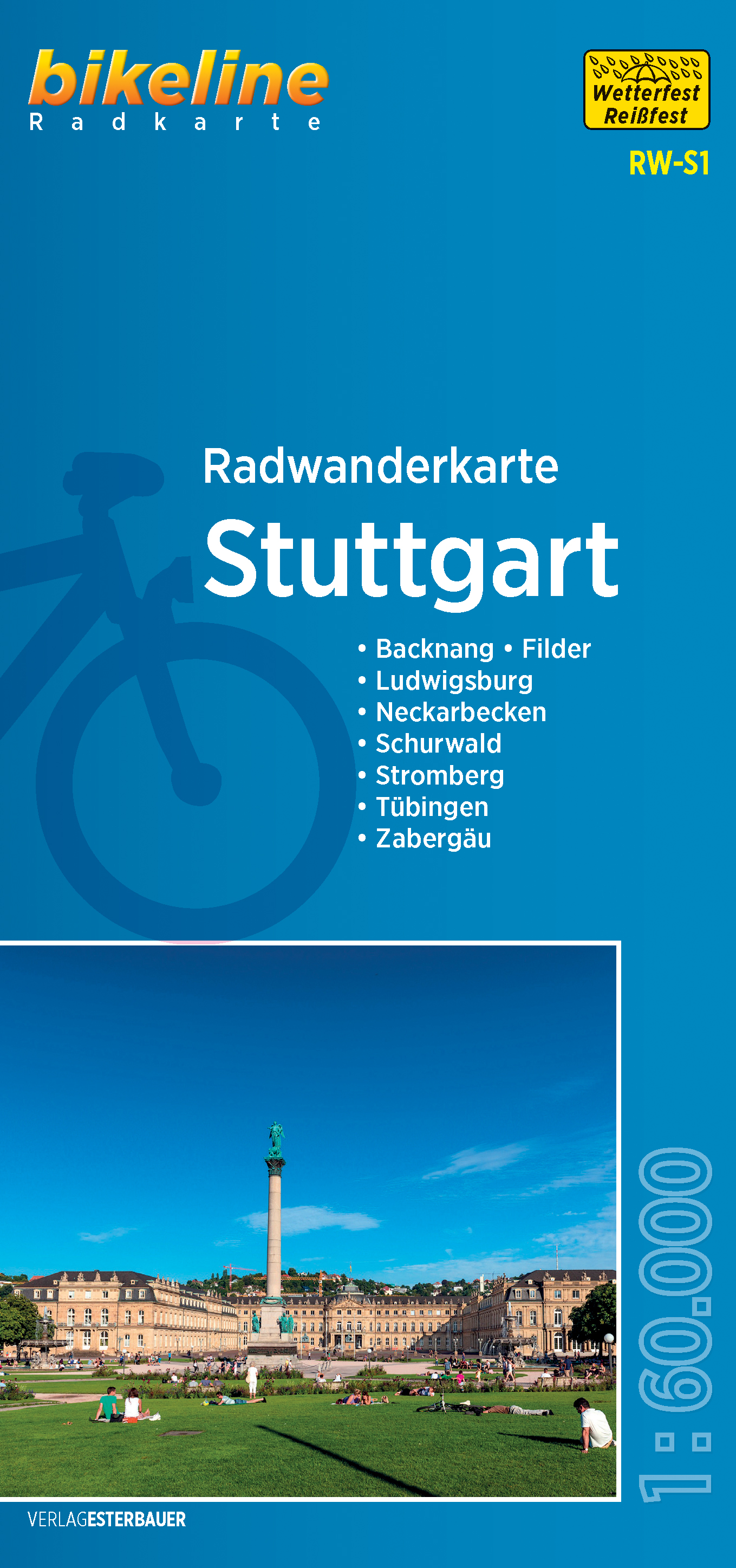 Fietskaart S1 Bikeline Radkart…