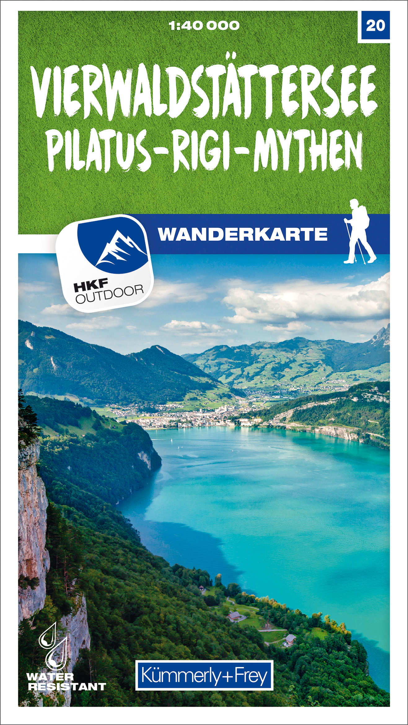 Wandelkaart 20 Vierwaldstätter…