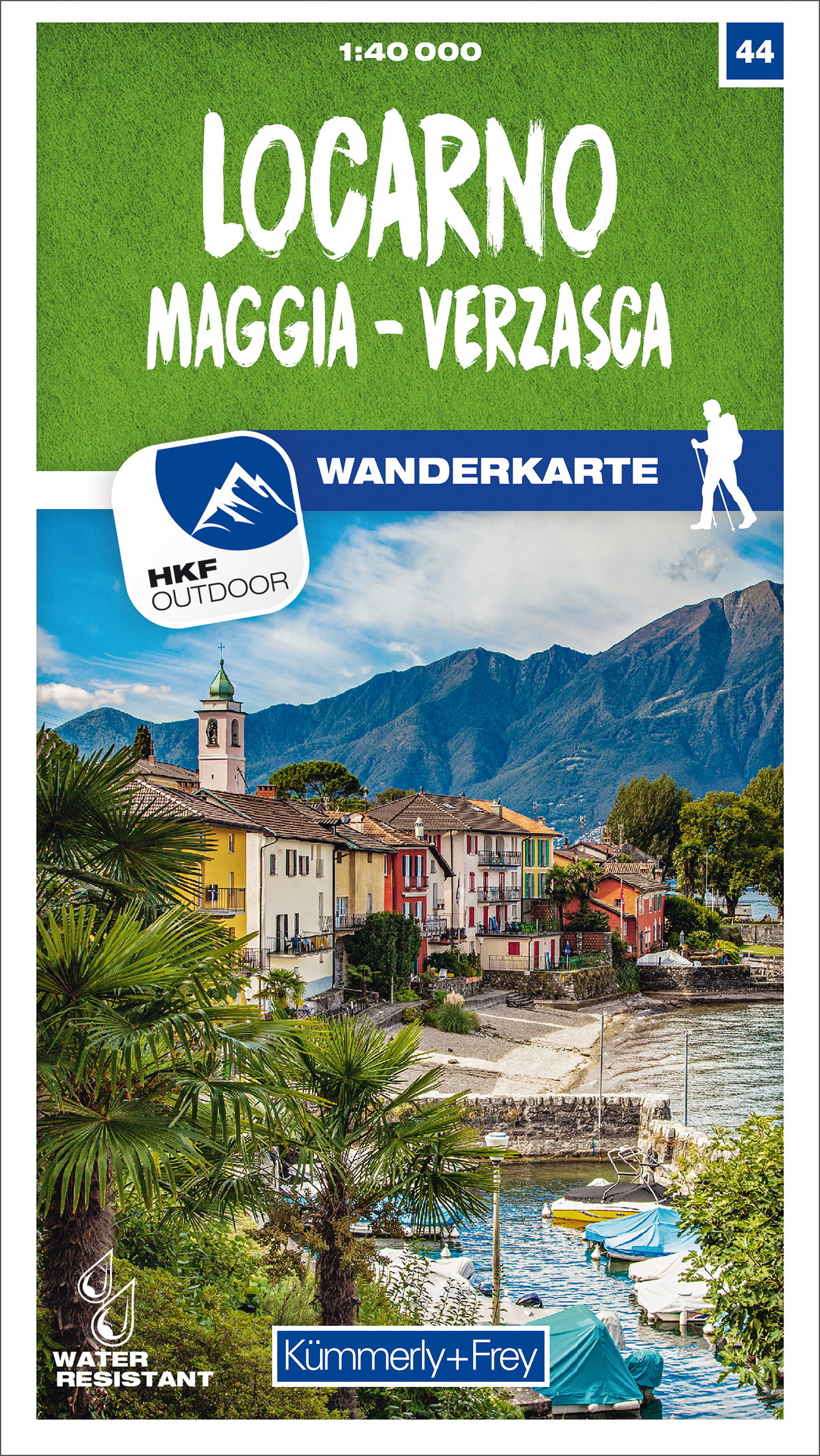 Online bestellen: Wandelkaart 44 Locarno / Maggia / Verzasca | Kümmerly & Frey