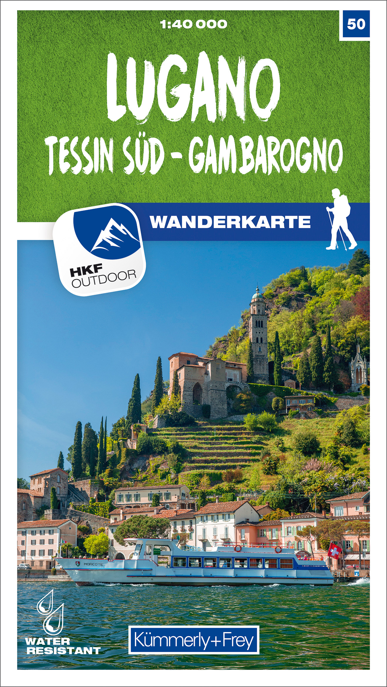 Wandelkaart 50 Lugano | Kümmer…