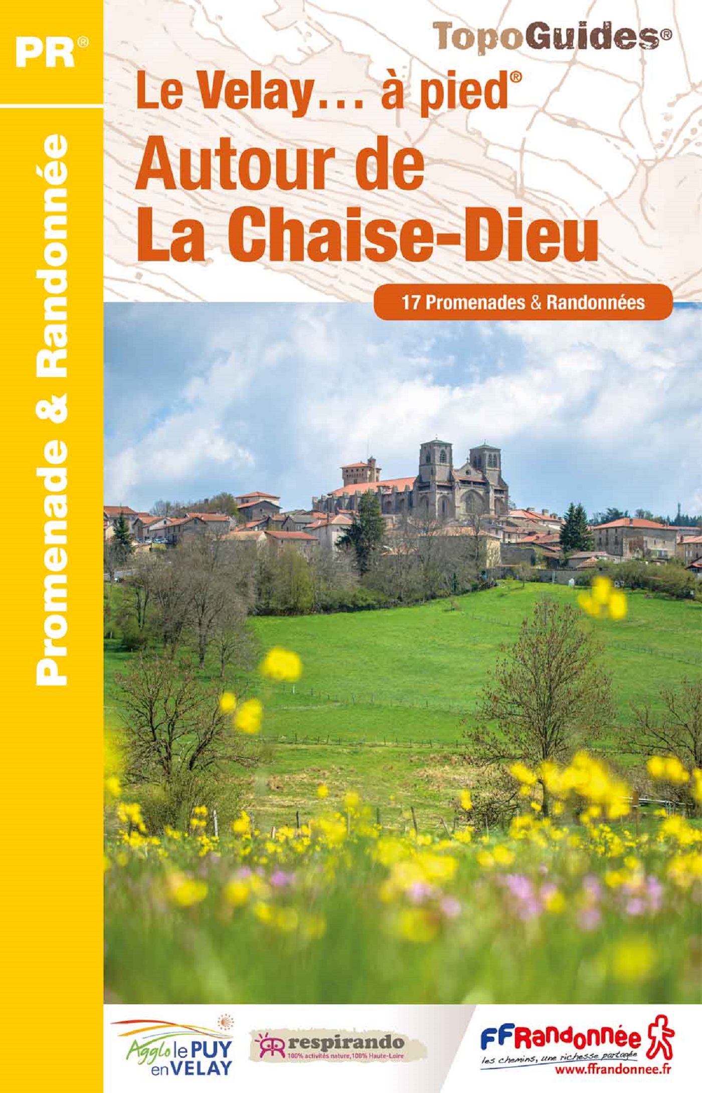 Online bestellen: Wandelgids P43C Le Vélay à pied - autour de la Chaise-Dieu | FFRP