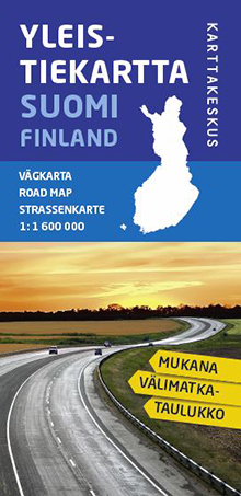 Online bestellen: Wegenkaart - landkaart Finland Suomi | Karttakeskus