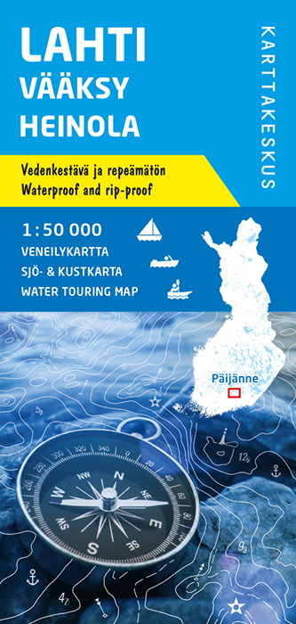 Waterkaart Lahti Vääksy Heinol…