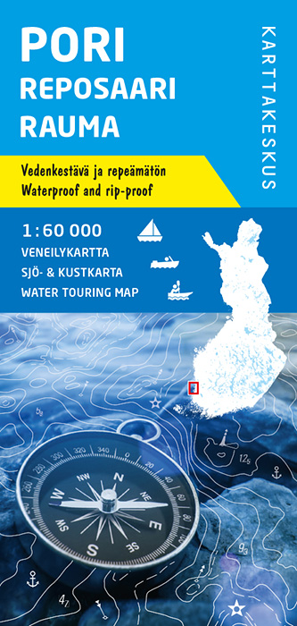 Waterkaart Pori Reposaari Raum…