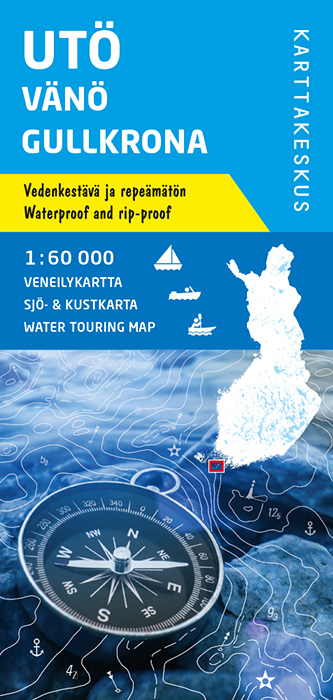 Online bestellen: Waterkaart Utö Vänö Gullkrona | Karttakeskus