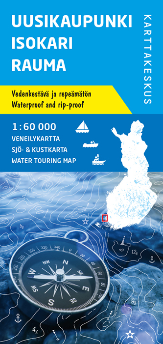 Waterkaart Uusikaupunki Isokar…